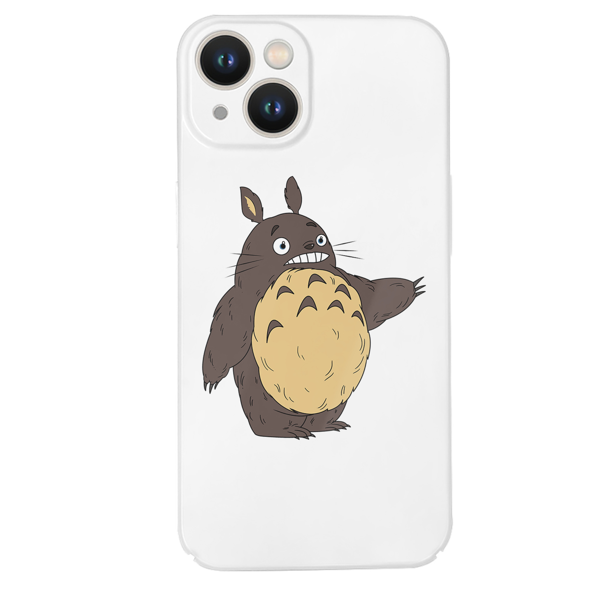 （画像用） となりのトトロ 草壁メイ 草壁サツキ My Neighbor Totoro Satsuki Kusakabe Mei Kusakabe 【iPhone 14シリーズ対応】ハードケース